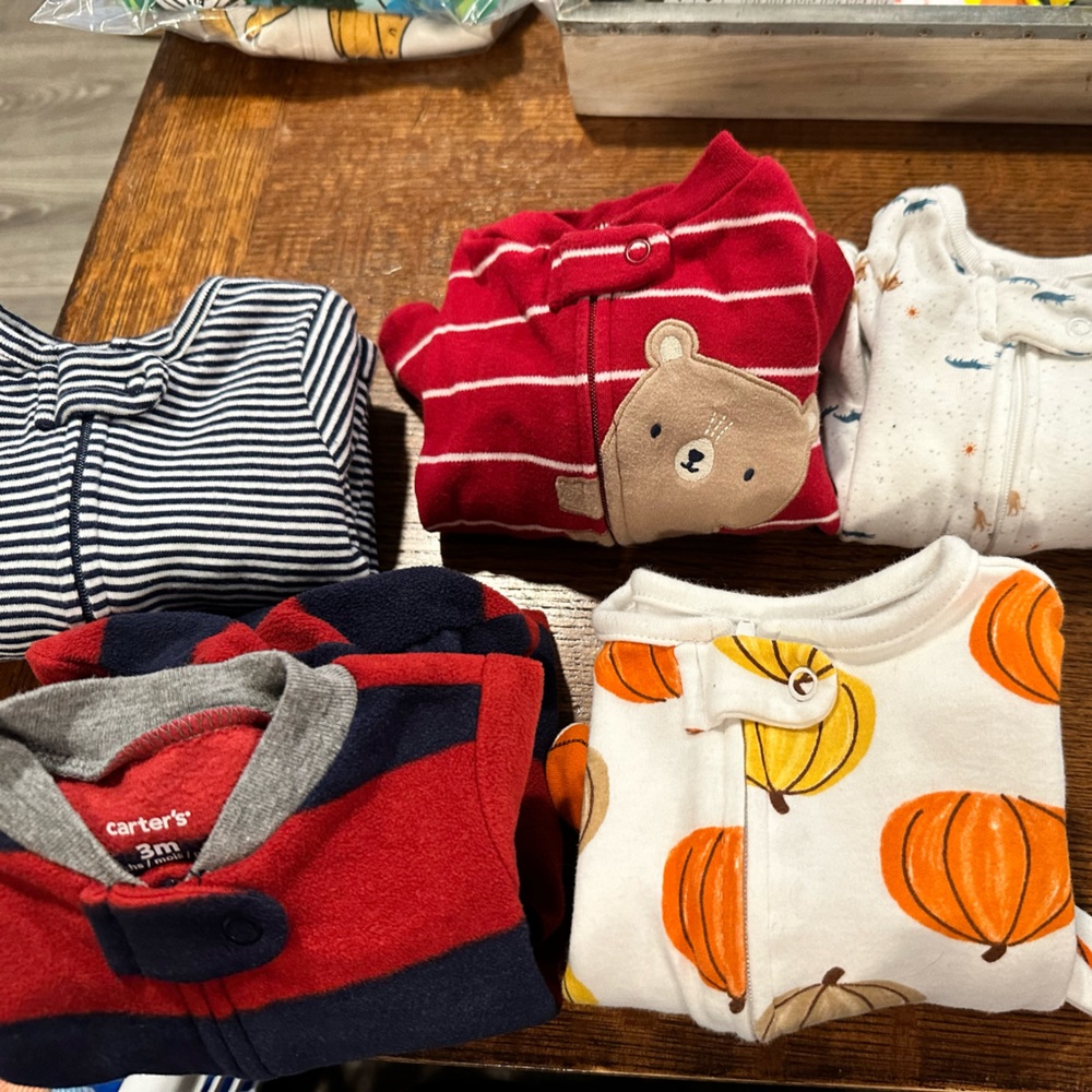 5 Carter’s Onsies